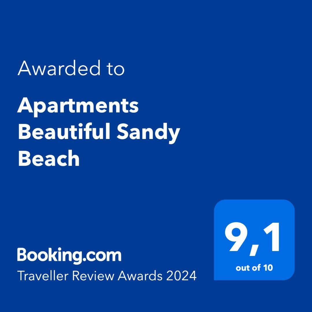 Apartments Beautiful Sandy Beach Σπλιτ Εξωτερικό φωτογραφία